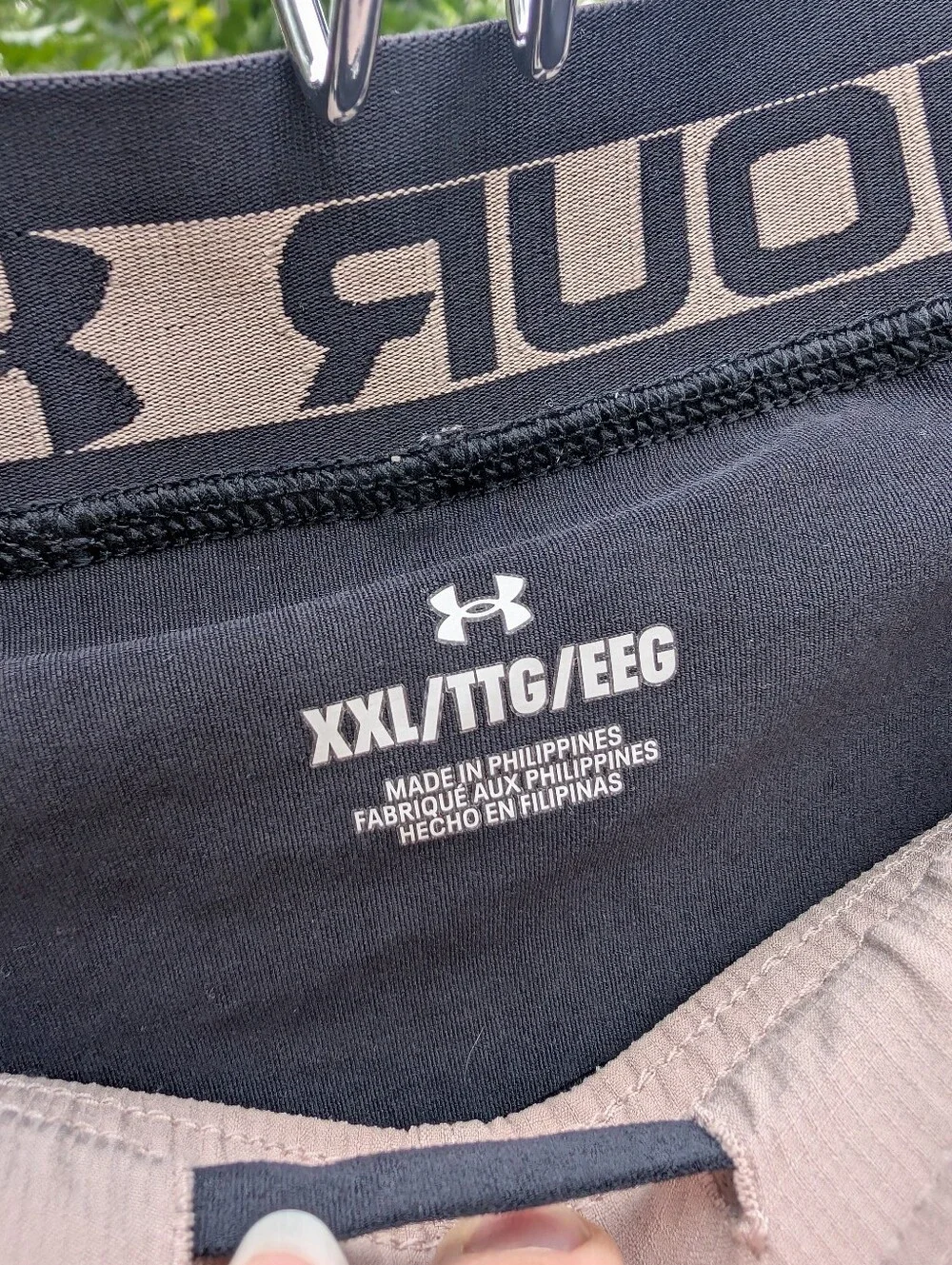 Under Armour Mens Vanish Woven 2-in-1 Shorts Size XXL